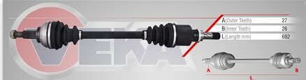Laguna 3-III Sol Ön Aks Mekanik 6 Vites 1.5 Dci K9K (2008-2015) 8200934676-391016312R -Mga