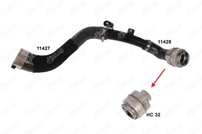Megane 4-IV Talisman Turbo Hortum Rezonatörü 1.3 Tce H5H 144609531R-İbraş