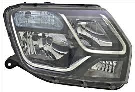 Duster 1-I Sağ Far Lambası İçi Siyah Nikelajlı (2013-2017) 260100156R -Renault Mais