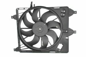 Megane 2-II Scenic 2-II Fan Motor+Pervane+Fan Şasesi (2003-2010) 7701071862-7701071863 -Kale