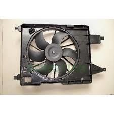 Megane 2-II Scenic 2-II Fan Motor+Pervane+Fan Şasesi (2003-2010) 7701071862-7701071863 -Mga