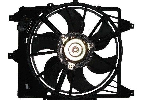 Clio 2-II Kangoo 2-II Fan Motor+Fan Pervane+Fan Davlumbazı Komple 1.5 Dci K9K 7701045816 -Kale