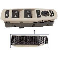 Fluence Ön Sol Cam Açma Düğmesi (Butonu) Bej 254000015R -Renault Mais
