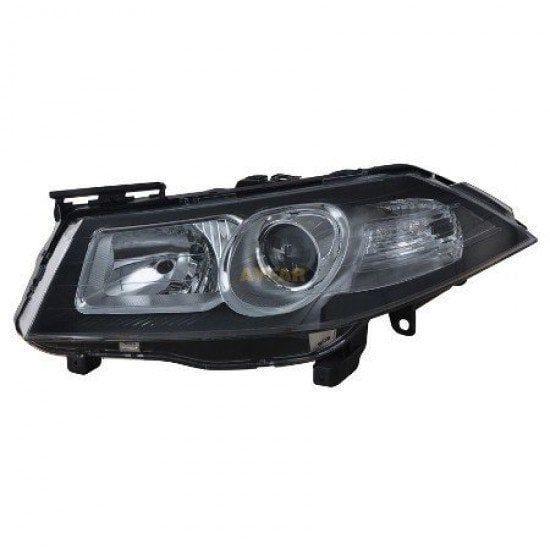 Megane 2-II Sağ Ön Far Lambası Mercekli İçi Siyah (2006-2010) 7701071563-260108519R -Renault Mais