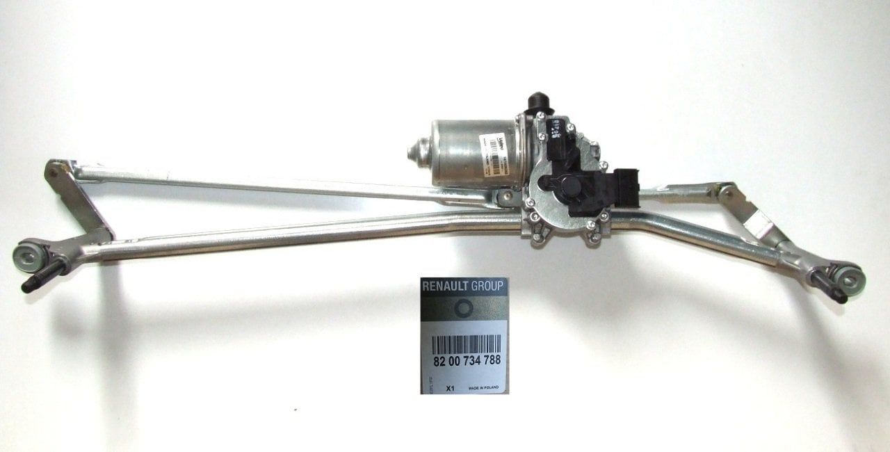 Espace 4-IV Ön Cam Silgi Silecek Motoru+Mekanizması Komple (2002-2014) 8200014038 -Renault Mais