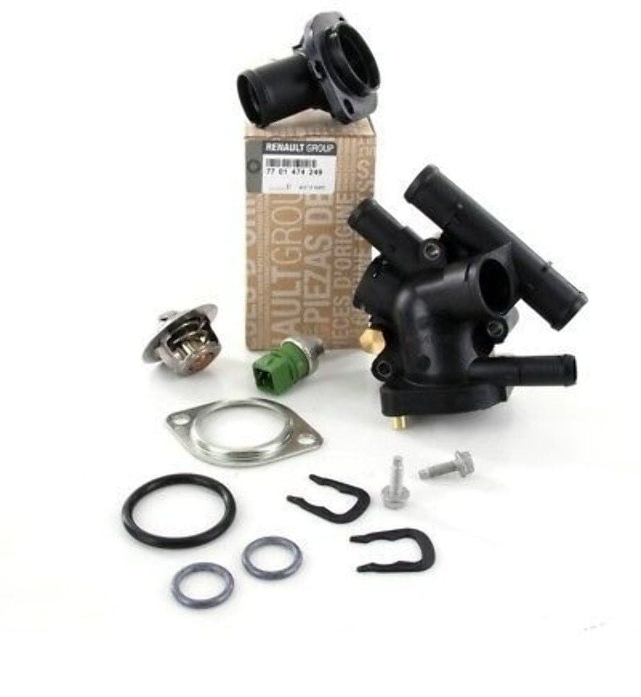 Kango 1-I Laguna 1-I Megane 1-I Termostat Komple 89°C 1.9D F8Q 2.0 8V F3R 7701474249 -Renault Mais
