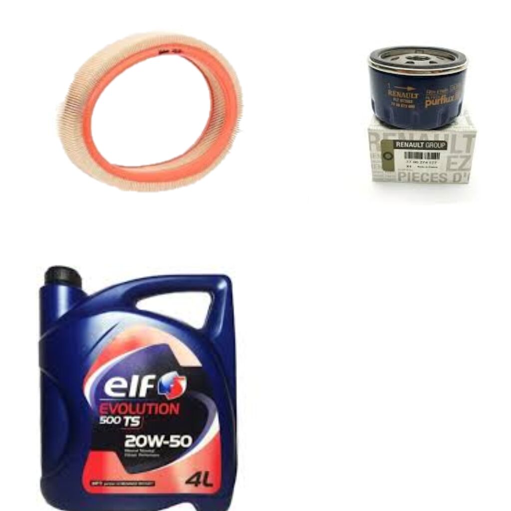 R19 Europa Yağ Bakım Seti 1.6 8V C2L Karbüratörlü (Motor Yağı+Yağ+Hava Filtre )