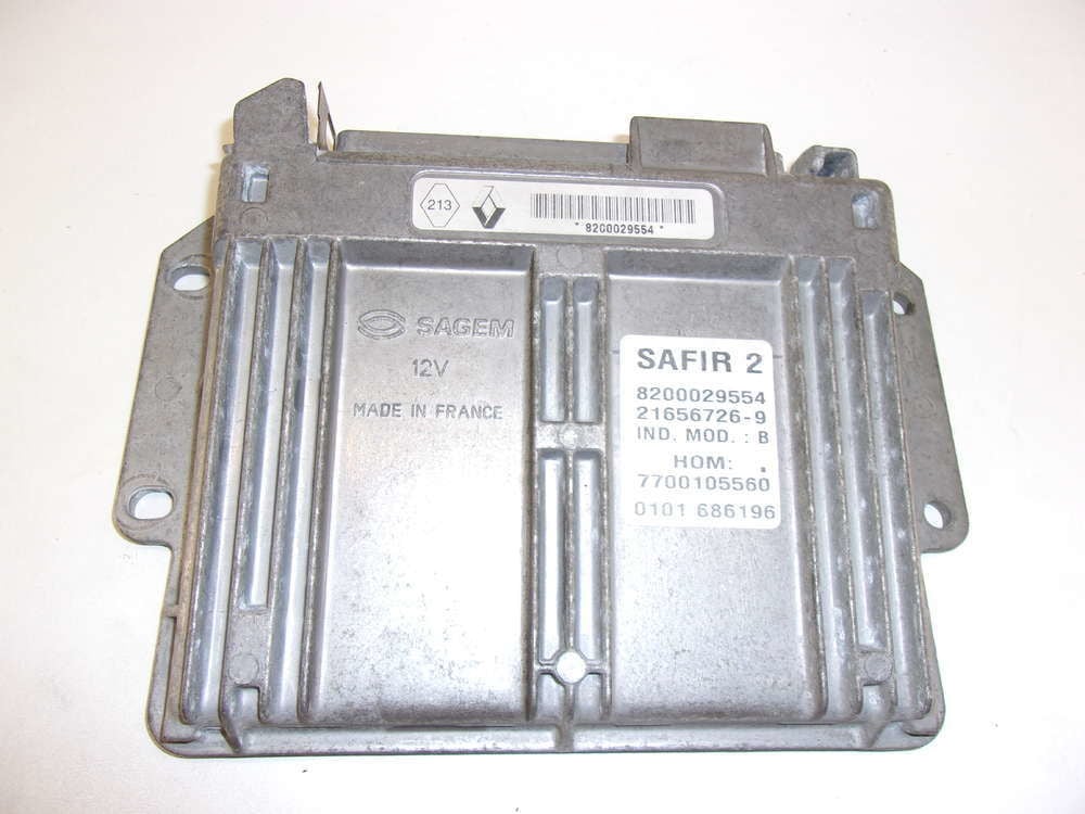 Twingo Enjeksiyon Beyni 1.2 8V D7F 8200029554-7700105560 -Renault Mais