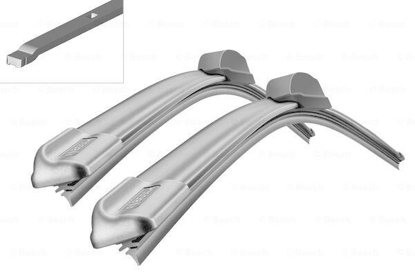 Kango 3-III Silecek Süpürgesi Takım 600/530 Mm (Muz Tip) (2008-2020) 3397007424 -Bosch