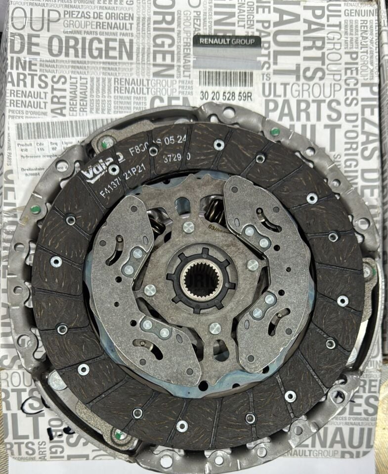 Clio 5-V Captur 2-II Debriyaj Seti (Baskı Balata) 1.0 Tce H4D 302052859R -Renault Mais