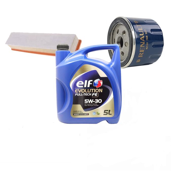 Duster 1-I Yağ Bakım Seti 1.5 Dci K9K (2009-2012) (Motor Yağı+Yağ+Hava Filtresi)