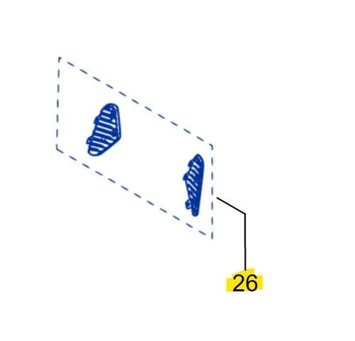 Clio 5-V Arka Tampon Alt Çıtası 2020-> 850D24677R -Orijinal Yedek Parça