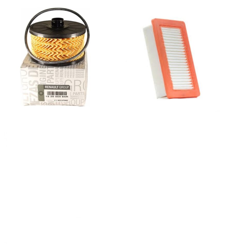 Duster 2-II Filtre Bakım Seti 1.0 Tce H4D 2018-> (Yağ+Hava Filtresi)