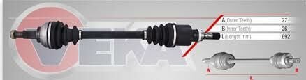 Laguna 3-III Sol Ön Aks Mekanik 6 Vites 1.5 Dci K9K (2008-2015) 8200934676-391016312R -Mga