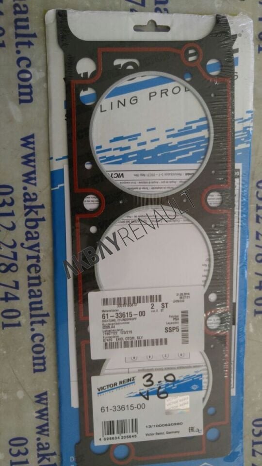 Espace 3-III Silindir Kapak Contası 3.0 V6 Benzinli 7701465278 -İthal