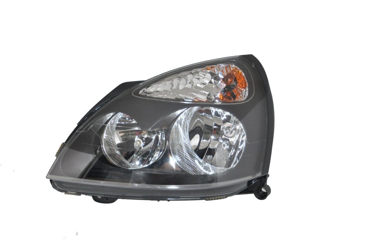 Clio 2-II Sol Ön Far Lambası Siyah (2005-2008) 7701054058 -Depo