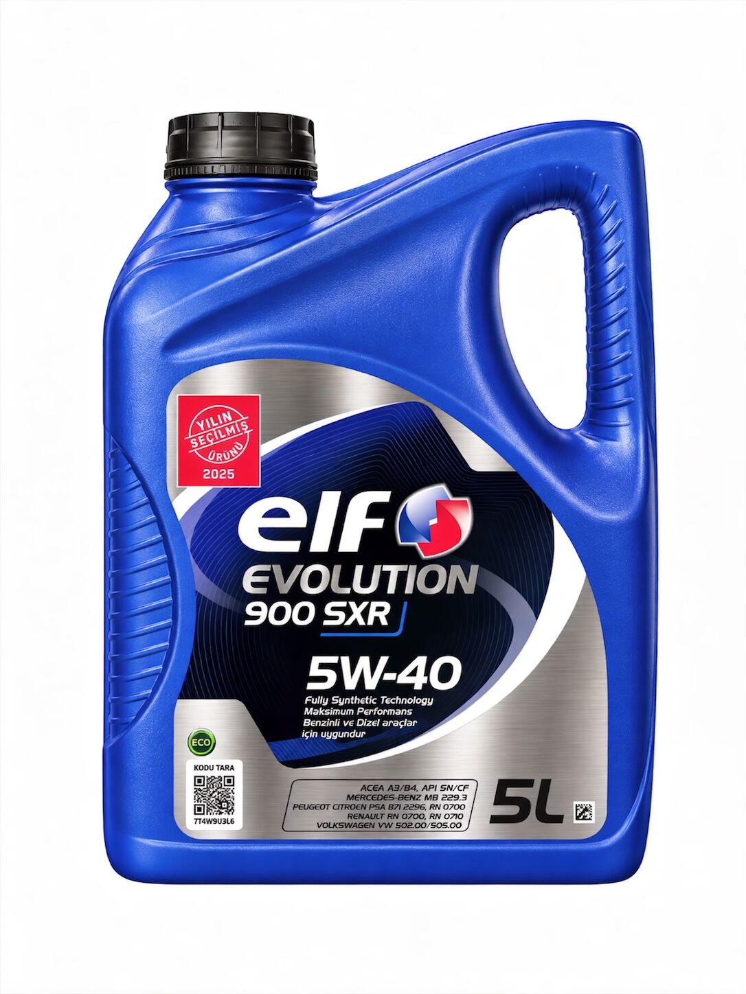 Elf Evolution 900 SXR 5W-40 Motor Yağı 5 Lt -Elf