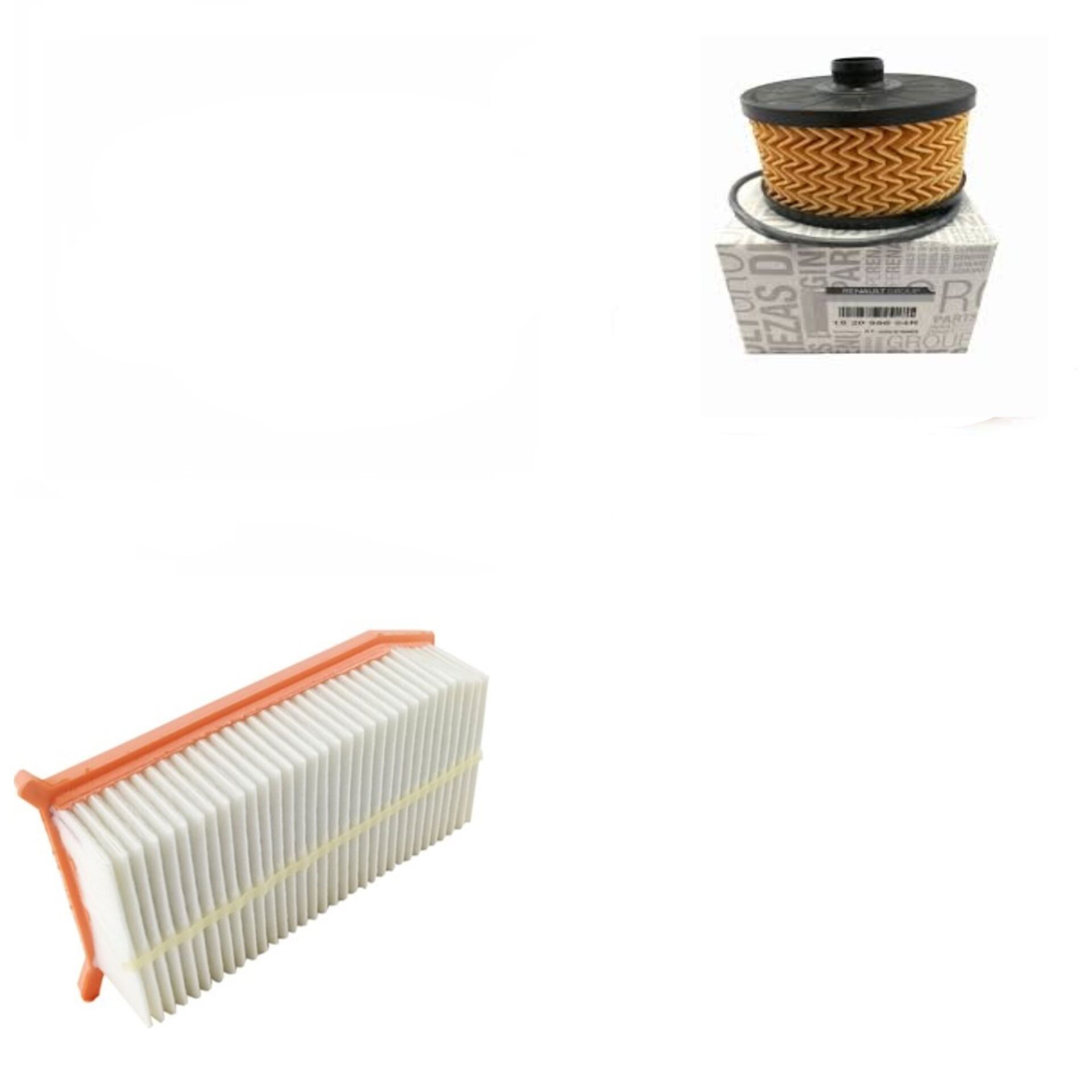 Clio 4-IV Captur 1-I Filtre Bakım Seti 0.9 Tce H4B-1.2 Tce H5F (2013-2020)(Yağ+Hava Filtre