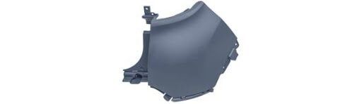 Captur 1-I Arka Tampon Sol Parça  (2013-2020) 850172547R -Yerli Kaporta