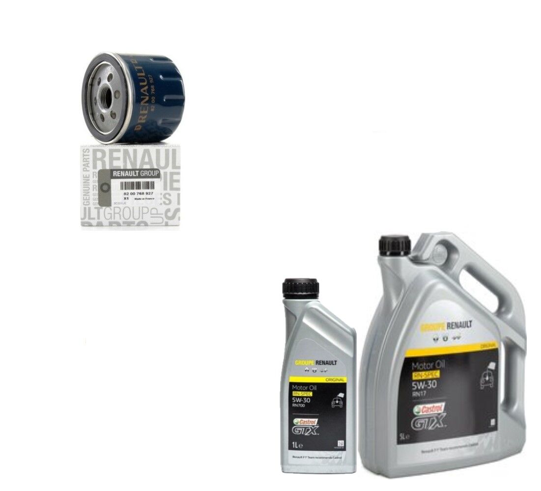 Logan 2-II Sandero 2-II Yağ Bakım Seti 1.5 Dci K9K (2013-2020)(Motor Yağı+Yağ Filtre)