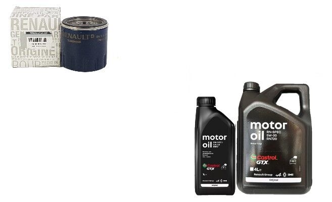 Duster 1-I Yağ Bakım Seti 1.5 Dci K9K (2013-2017)(Motor Yağı+Yağ Filtre)