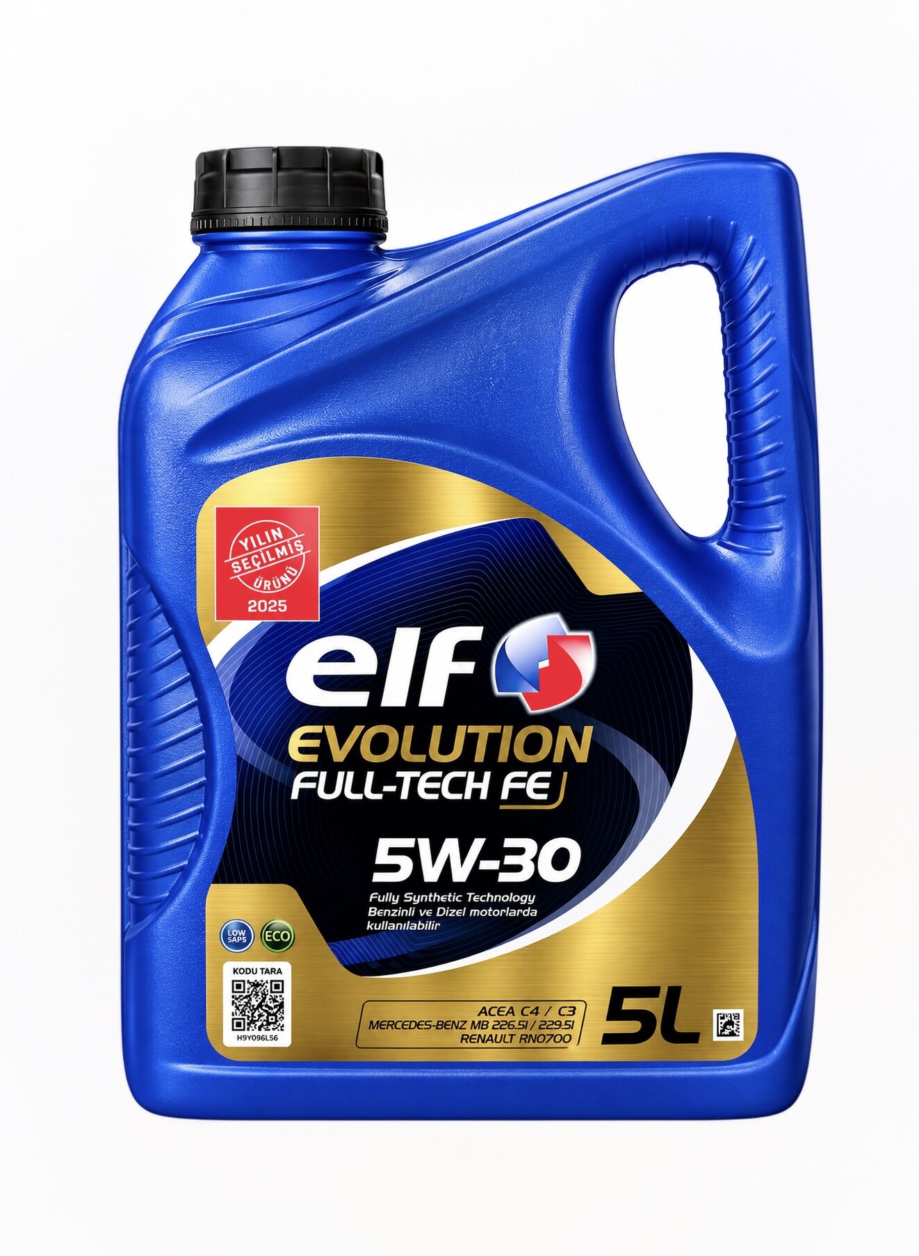 Elf Evolution Full-Tech FE 5W30 Motor Yağı Partiküllü 5 Lt -Elf