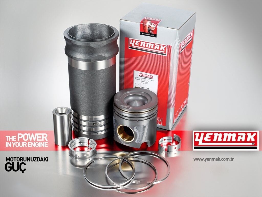 R9 Fairway R19 Europa R21 Optima Motor Seti (Piston+Sekman+Gömlek) (Adet) 1.6 8V 7702127061 -Yenmak