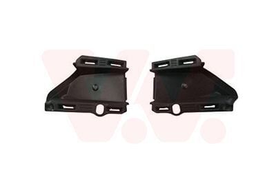 Megane 4-IV Ön Tampon Hava Yönlendirme Köşe Bağlantı Braketi (Takım) 628108714R -Yerli Kaporta