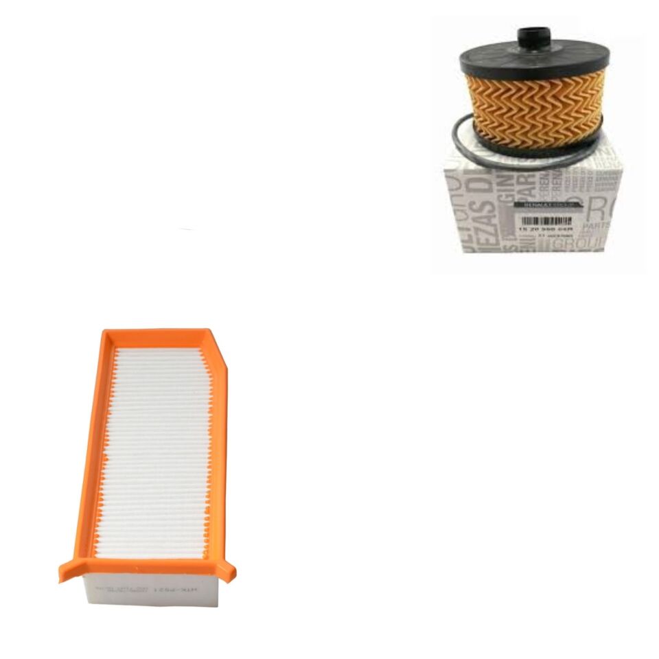 Logan 2-II Sandero 2-II Filtre Bakım Seti 0.9 Tce H4B-1.2 Tce H5F (2013-2020)(Yağ +Hava Filtre