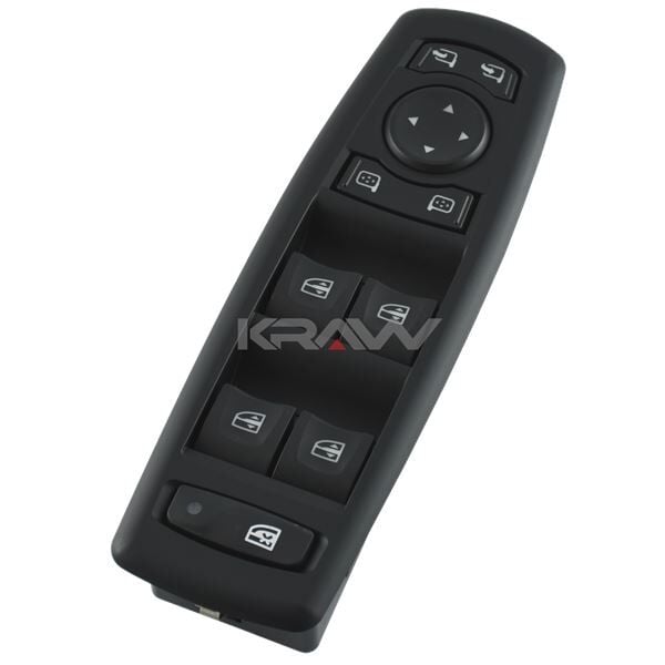 Megane 3-III Laguna 3-III Sol Ön Kapı Cam Düğme Kumanda Paneli 809610006R -Kraw