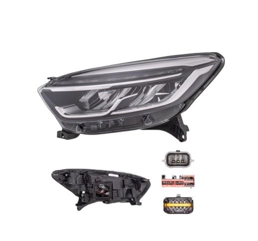 Captur 1-I Sol Far Lambası Ledli (2016-2020) 260609454R - Hella