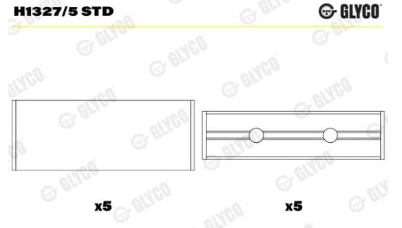 Master 3-III Kol Yatak STD (Adet) 2.3 Dci M9T (2010-2020) F714940-Glayco