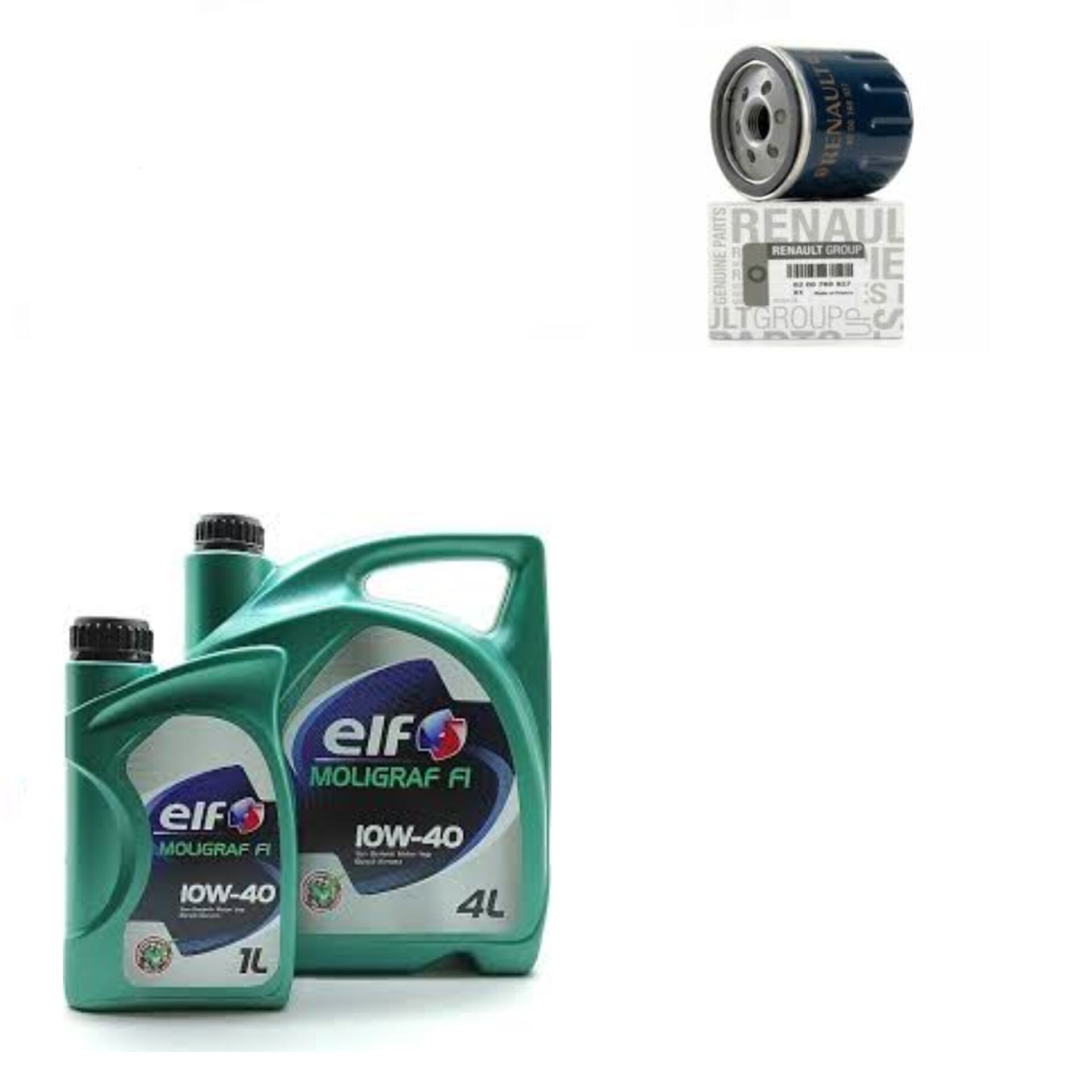 Clio 3-III Modus Yağ Bakım Seti 1.4-1.6 16V K4J-K4M (2003-2012)(Motor Yağı+Yağ Filtre)