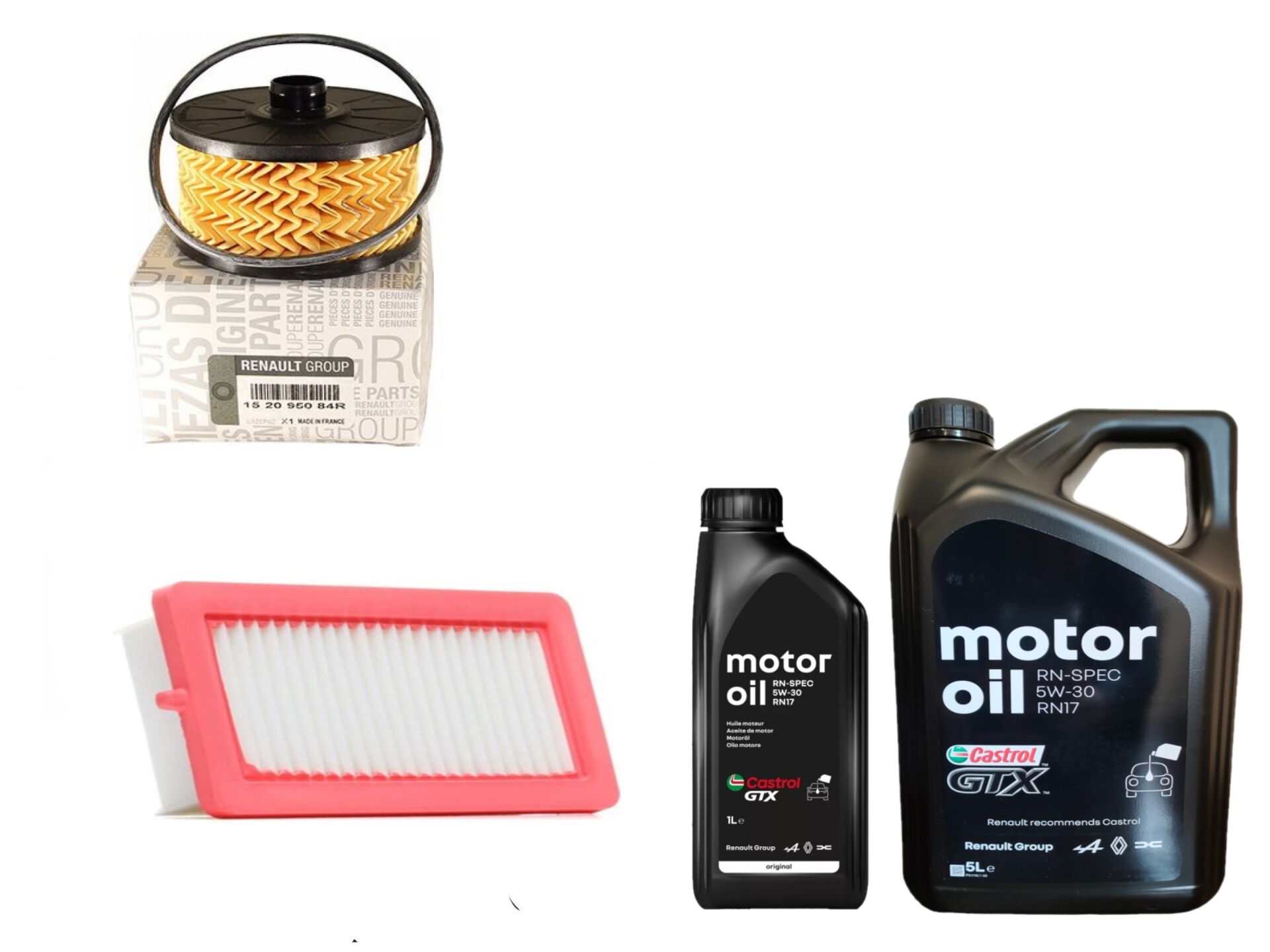 Taliant Sandero 3-III Yağ Bakım Seti 1.3 Tce H5H 2020-> (Motor Yağı+Yağ+Hava Filtre )