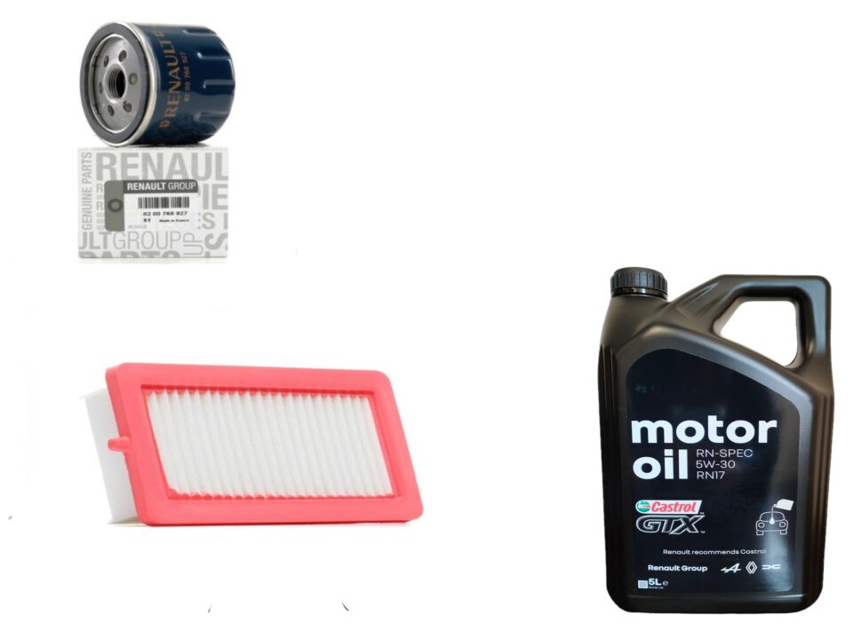 Taliant Sandero 3-III Yağ Bakım Seti 1.0 Sce B4D 2020-> (Motor Yağı+Yağ+Hava Filtre)