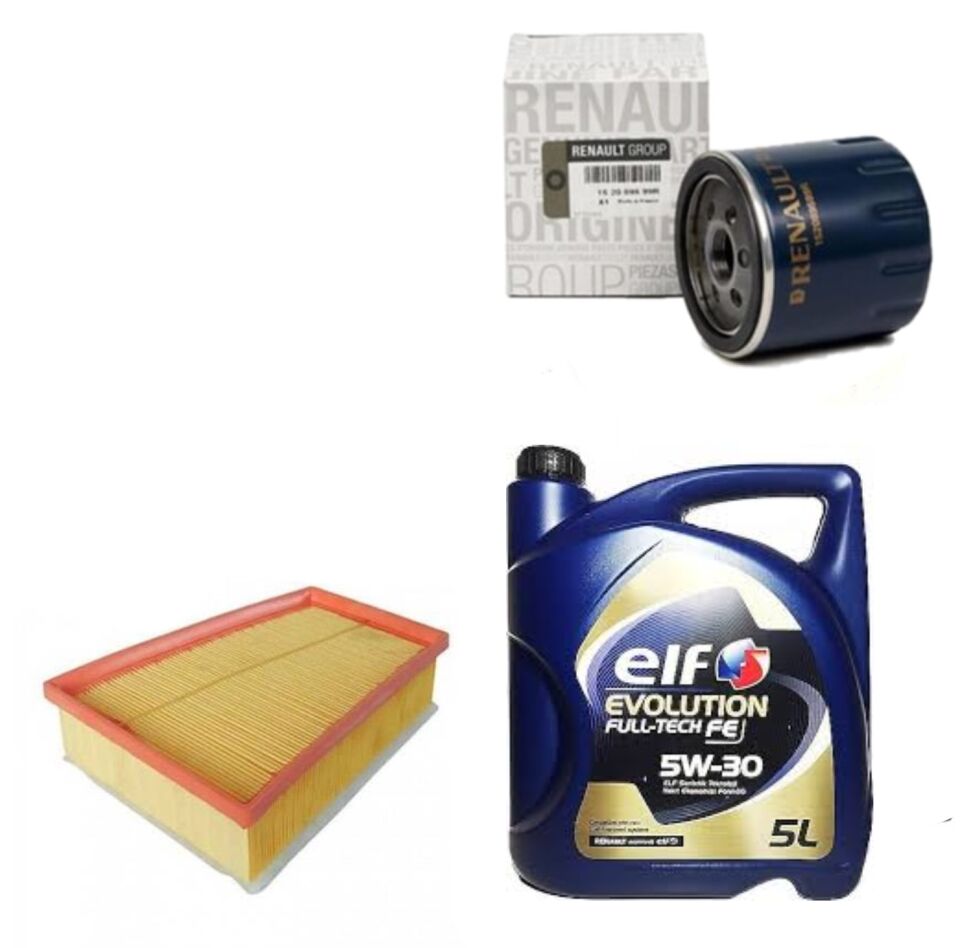 Megane 4-IV Talisman Yağ Bakım Seti 1.5 Dci K9K 2016-> (Motor Yağı+Yağ+Hava Filtre)