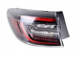 Clio 5-V (Faz 2) Arka Sol Stop Lambası (Kırmızı Çizgili) 265558726R -İthal