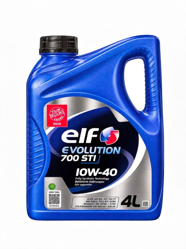 Elf Evolution 700 Turbo Dizel 10W-40 4 Lt Motor Yağı -Elf