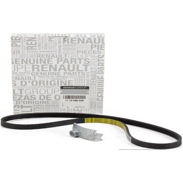 Clio 4-IV Captur 1-I Alternatör Aksesuar Kayış Seti 1.2 16V D4F 117205930R-117202929R  -Renault Mais