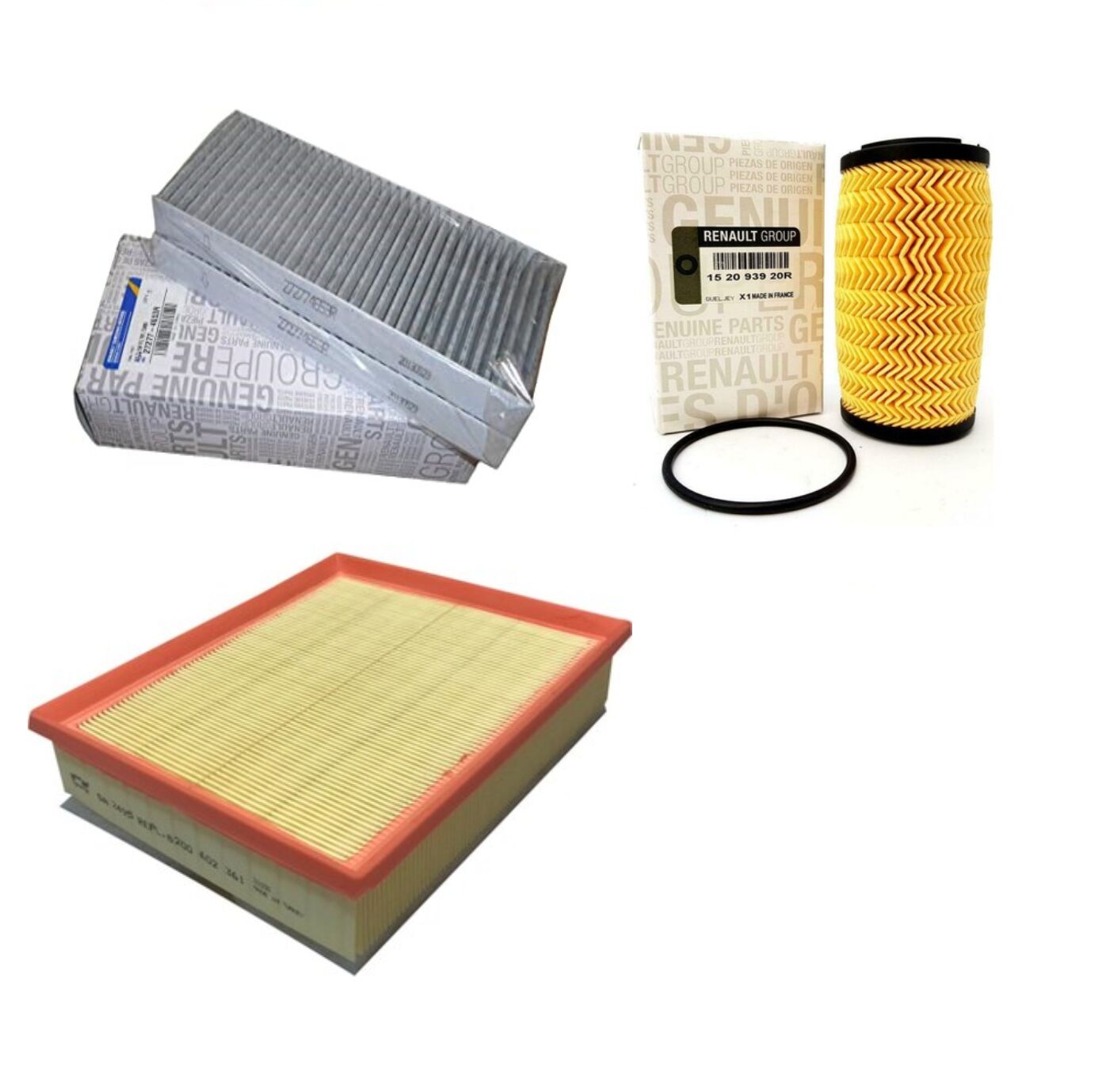 Latitude Filtre Bakım Seti 2.0 Dci M9R (2007-2015) (Yağ+Hava+Polen Filtre )