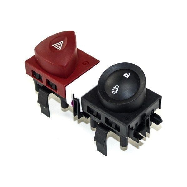 Megane 2-II Flaşhör Butonu Düğmesi (2003-2010) 8200407415-8200095493 -Renault Mais