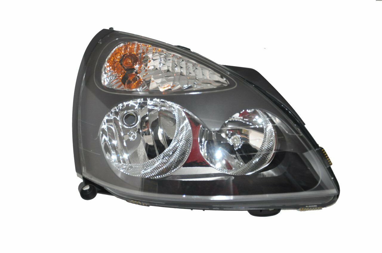 Clio 2-II Sağ Far Lambası (Siyah) (2003-2004) 7701054063 -Tyc